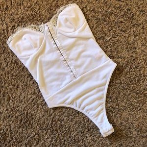 Pretty little things lace bodysuit